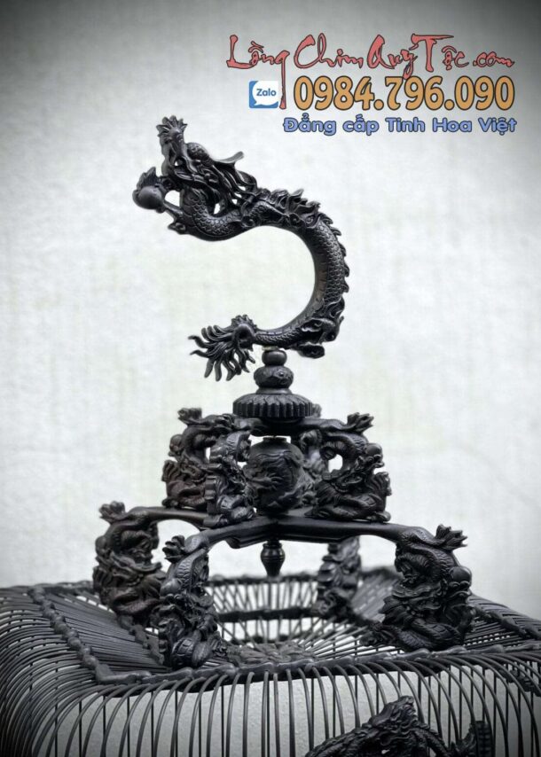 Lồng chim chào mào phom uốn vai - ngũ long tranh châu 8 1 1 min 18