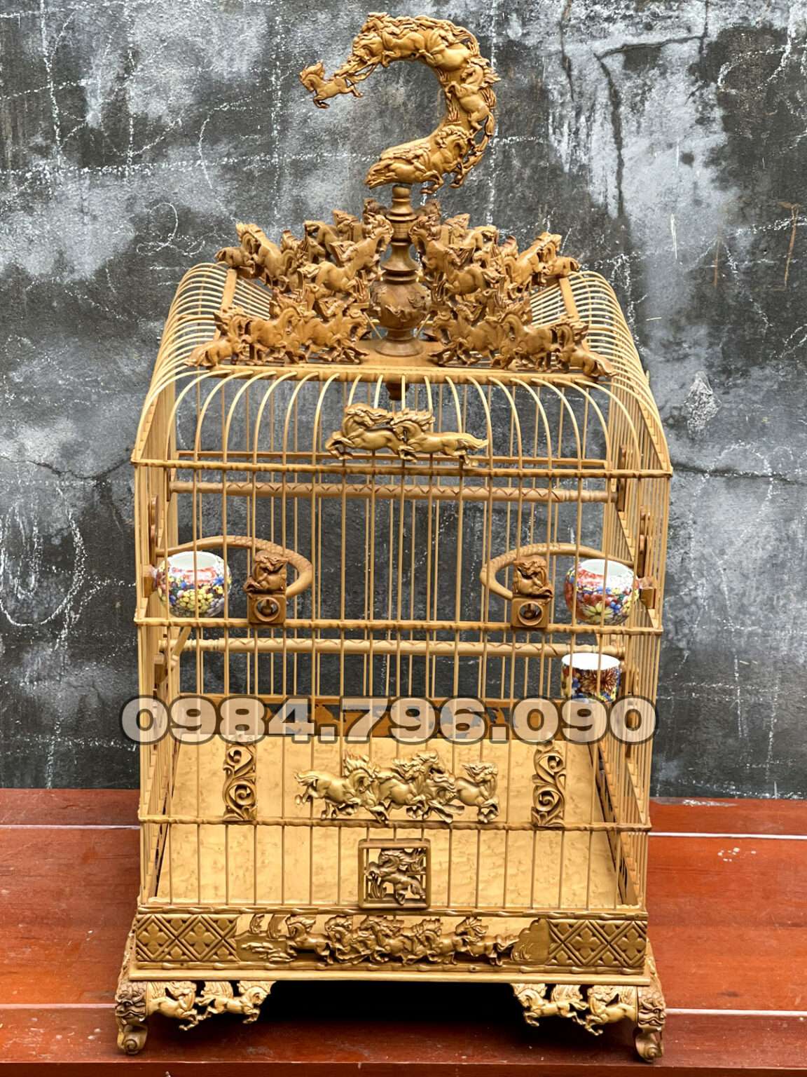 Lồng chim chào mào phom uốn vai – mã đáo thành công 5 1 4 29