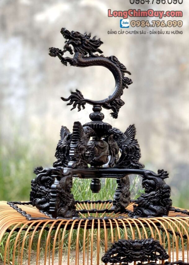 Lồng chim chào mào phom uốn vai tứ linh – long lân quy phụng 12 1 5 27