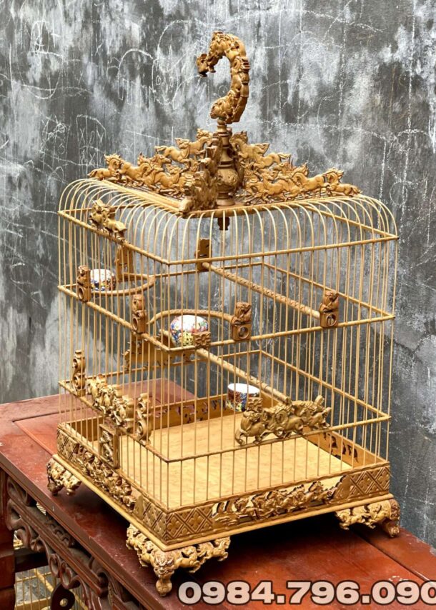 Lồng chim chào mào phom uốn vai – mã đáo thành công 13 1 5 28