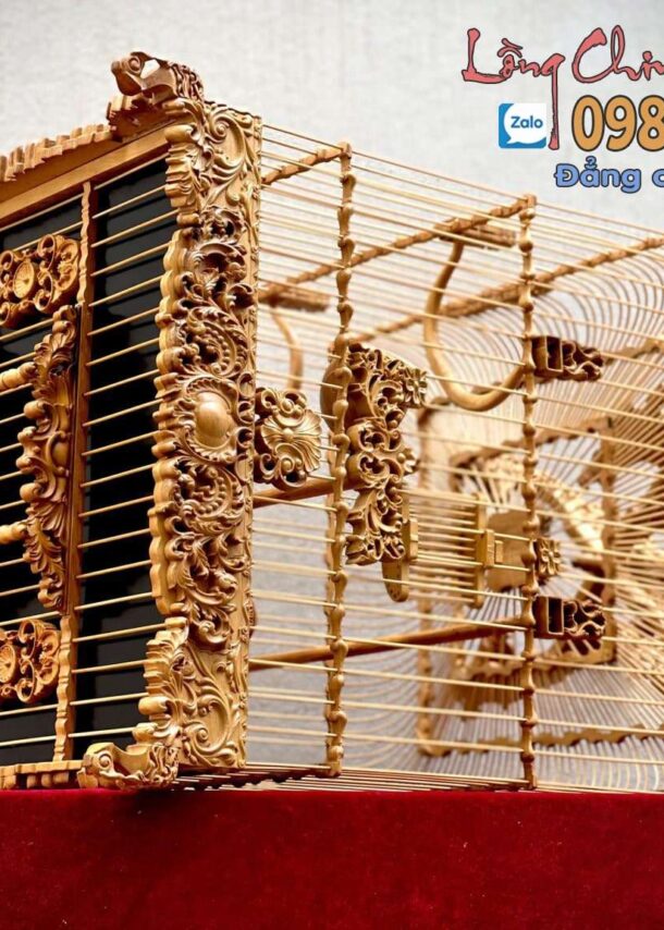 Lồng chim chào mào phom uốn vai – tích hoa văn tân cổ điển 13 1 5 min 17