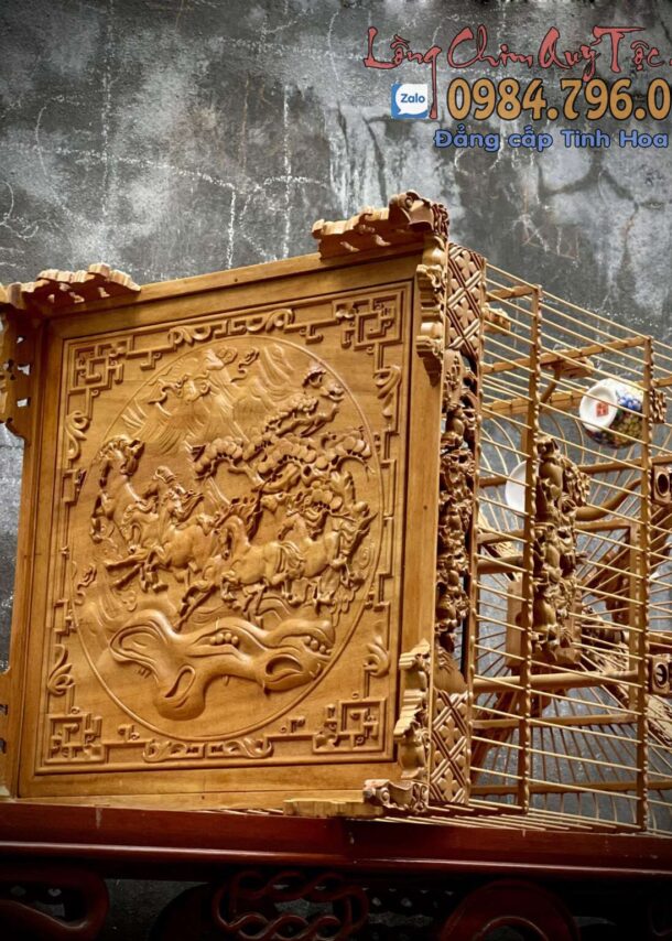Lồng chim chào mào phom uốn vai – mã đáo thành công 14 1 6 17