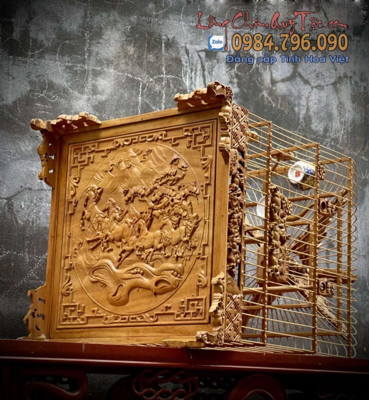 Lồng chim chào mào phom uốn vai – mã đáo thành công 22 LỒNG CHIM CHÀO MÀO PHOM UỐN VAI – MÃ ĐÁO THÀNH CÔNG
