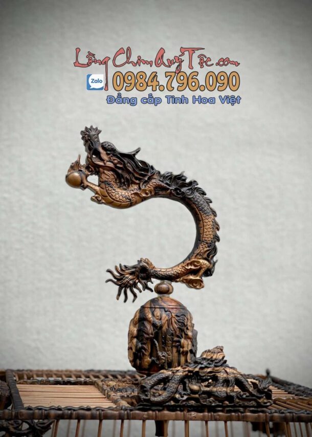 Lồng chim chào mào phom uốn góc – tích đào lựu 15 1 6 min 8