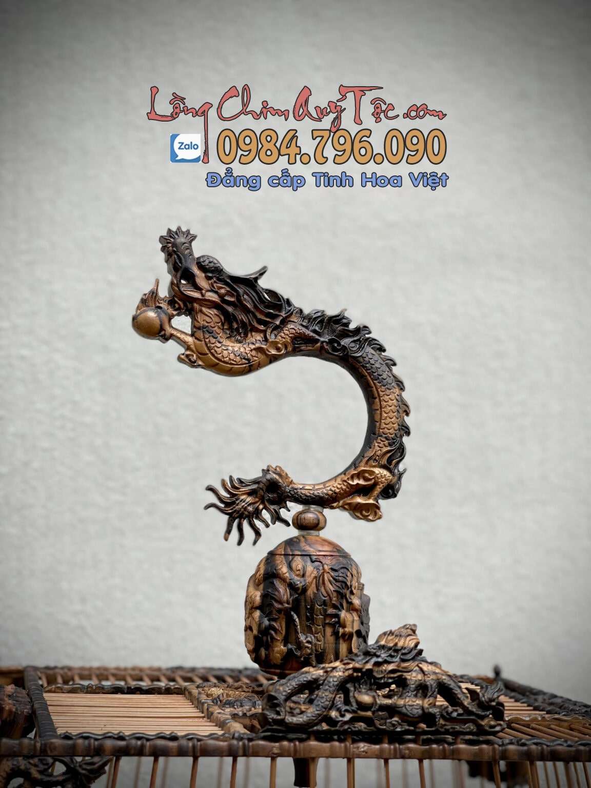 Lồng chim chào mào phom uốn góc – tích đào lựu 8 1 6 min 8