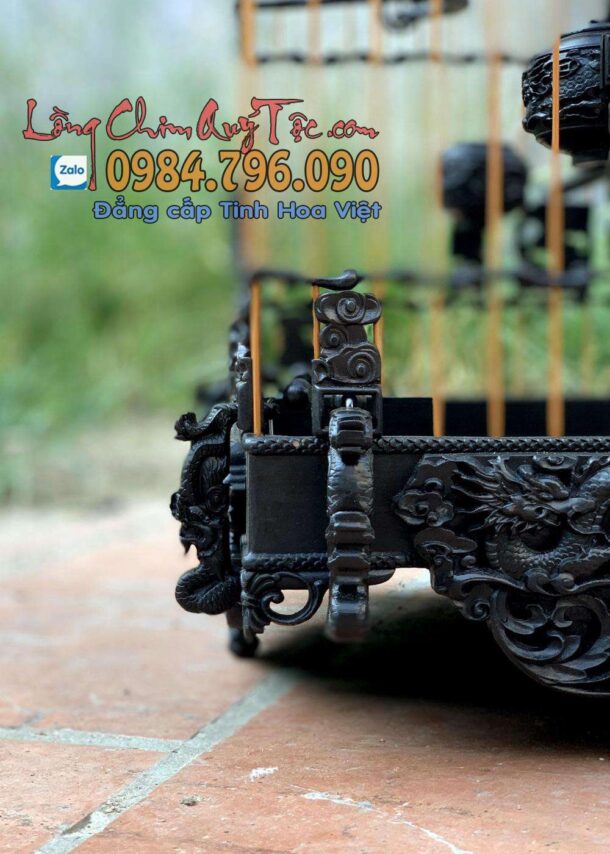 Lồng chim chào mào phom uốn vai tứ linh – long lân quy phụng 14 1 7 9