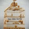 Lồng chim chào mào phom uốn vai – tích cửu ngư (sen cá) – gỗ cẩm vàng 22 Anh dai dien min 23