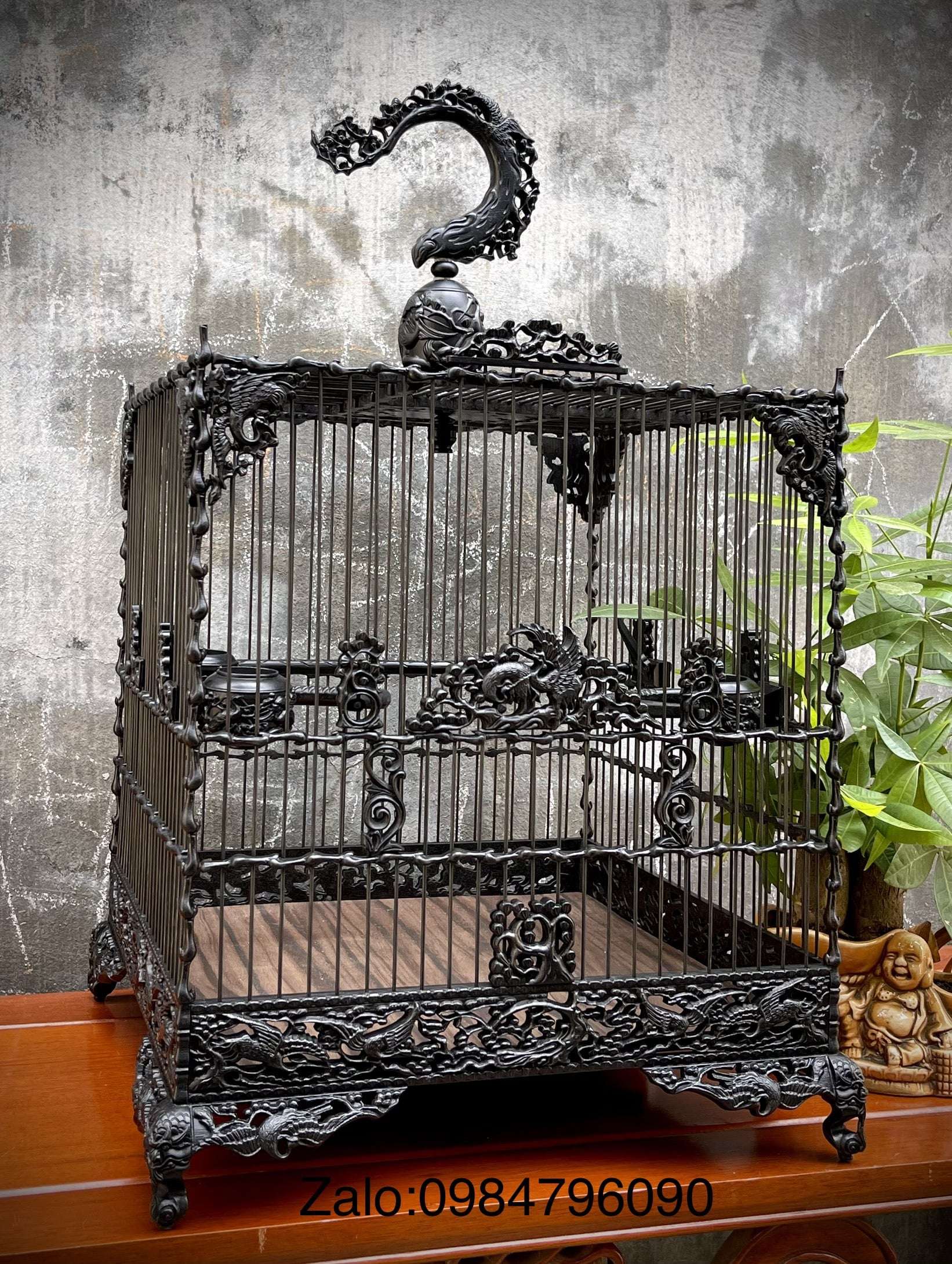 Lồng Chim Chào Mào Phom Vuông Đấu – Tích Tùng Hạc Trường Thọ 1 anh dai dien min 7