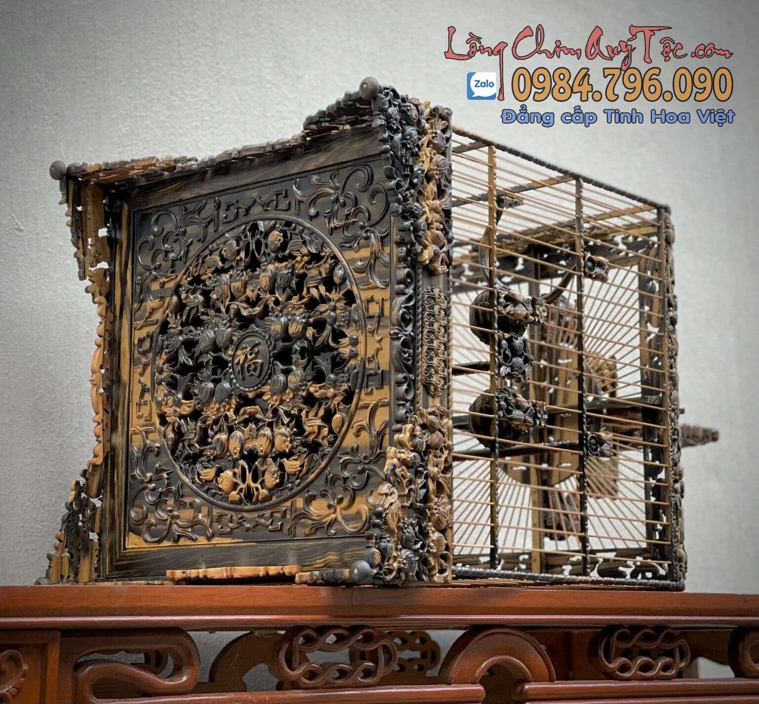 Lồng chim chào mào phom uốn góc – tích đào lựu 6 dao luu uon goc 2 1536x1424 min