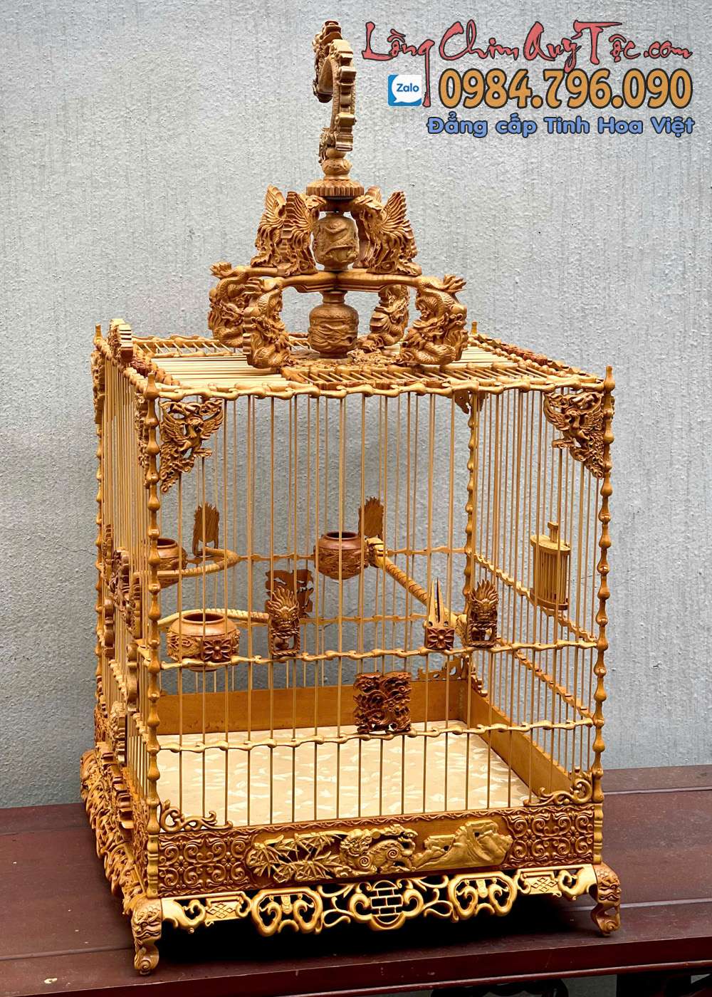 Lồng Chim Chào Mào Phom Vuông Đấu – Tích Tứ Linh 3 z6740949662823 6653632c6ca1d146b01e33a376165d21