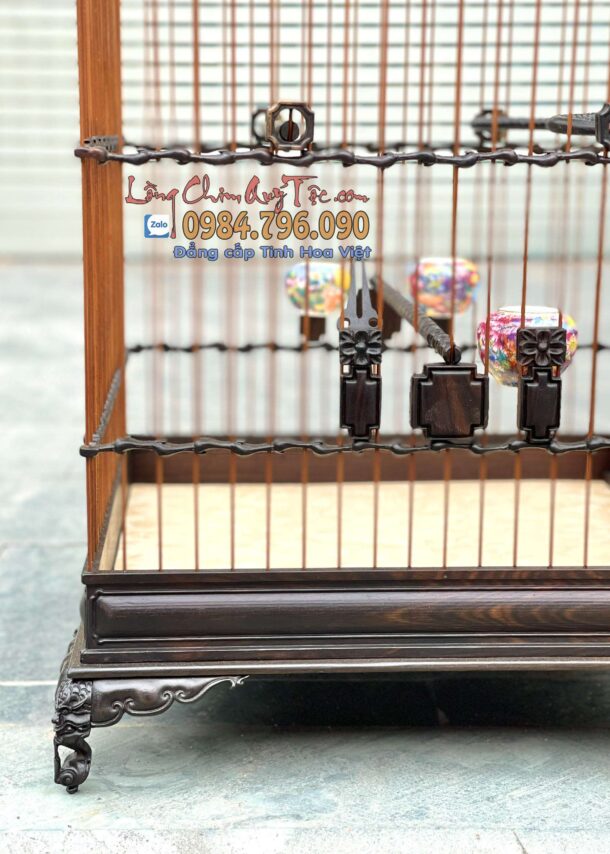 Lồng chim chào mào phom uốn vai trơn chỉ 9 q 1
