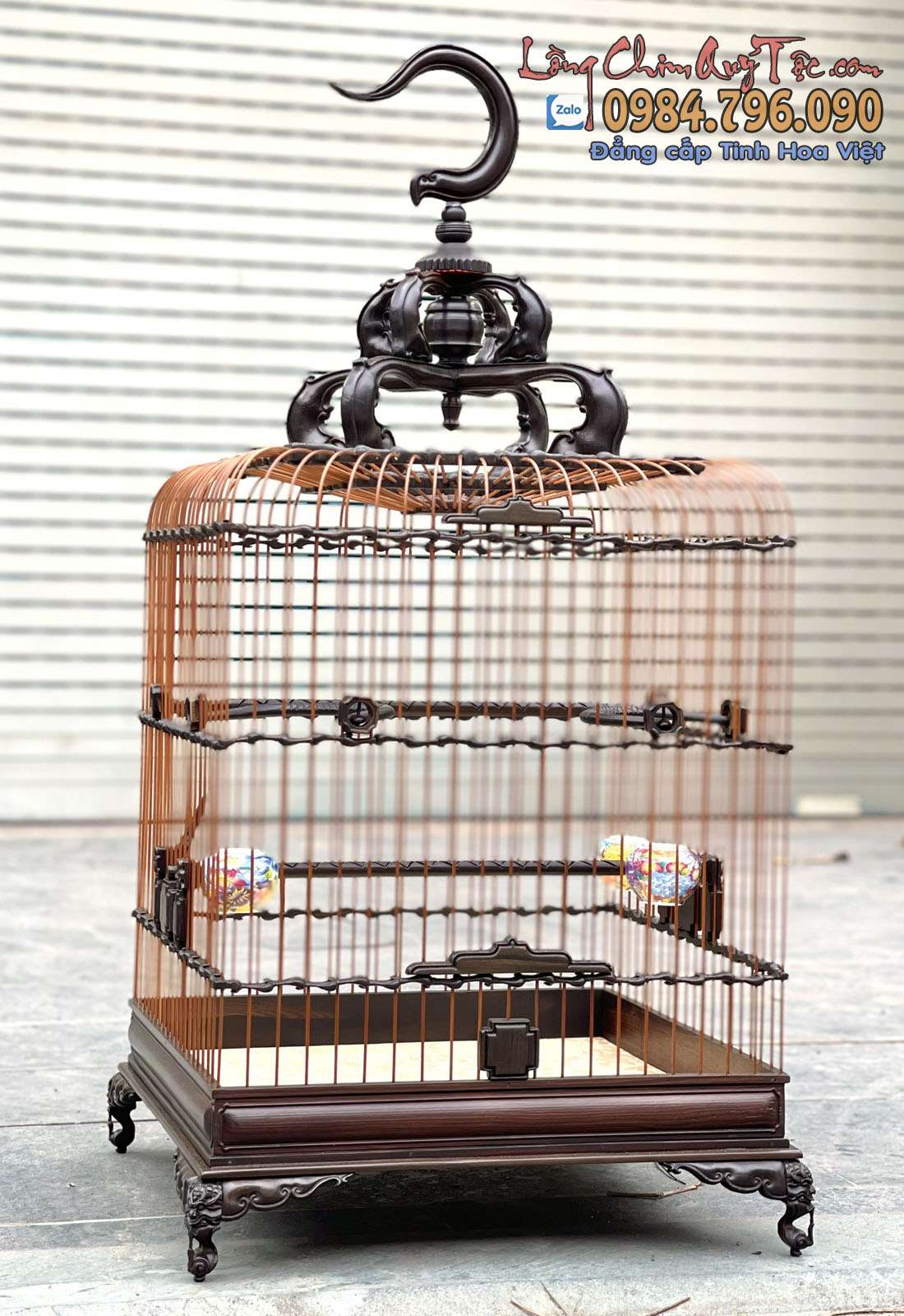 Lồng chim chào mào phom uốn vai trơn chỉ 1 q 7