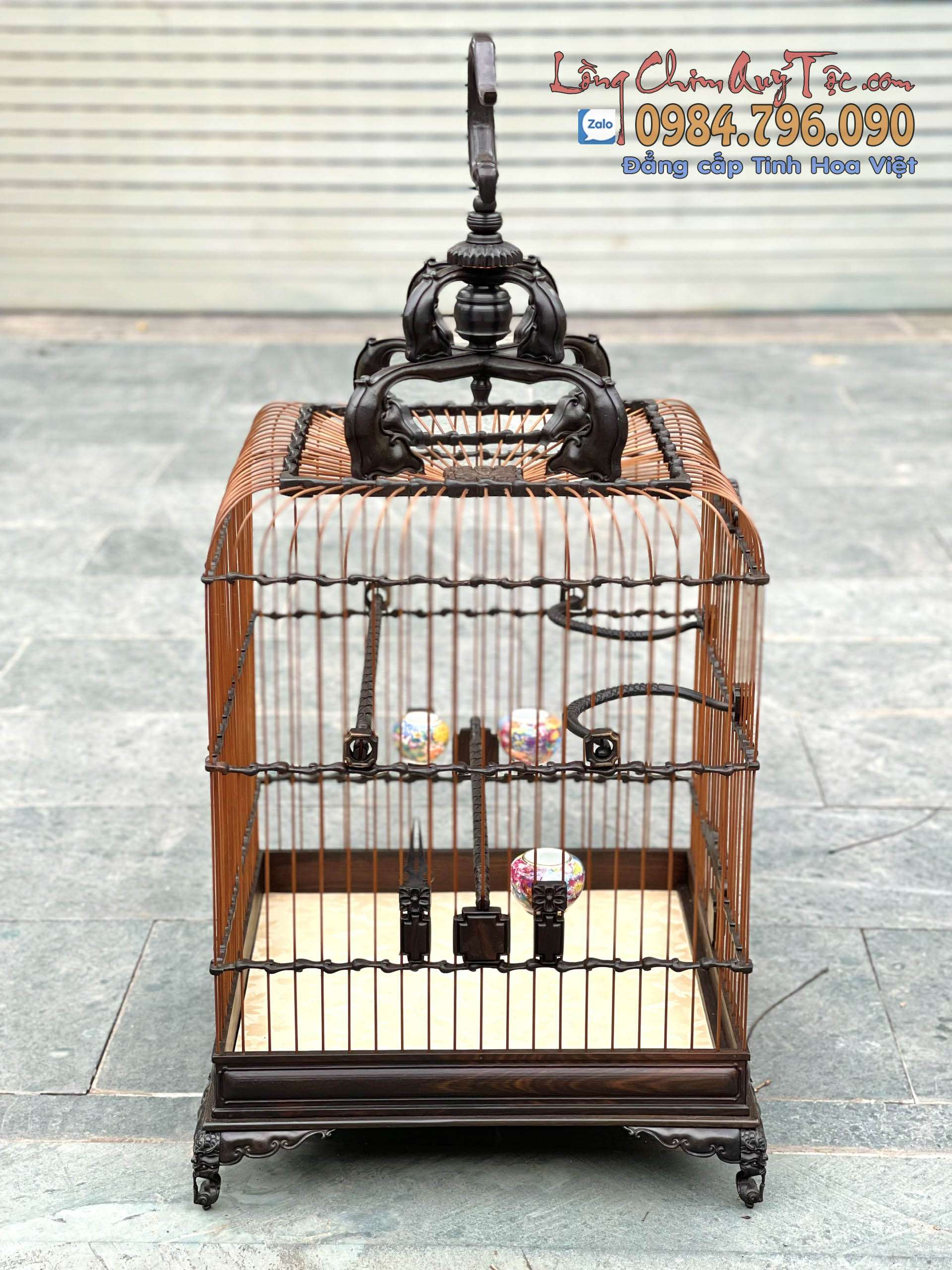 Lồng chim chào mào phom uốn vai trơn chỉ 7 q 8