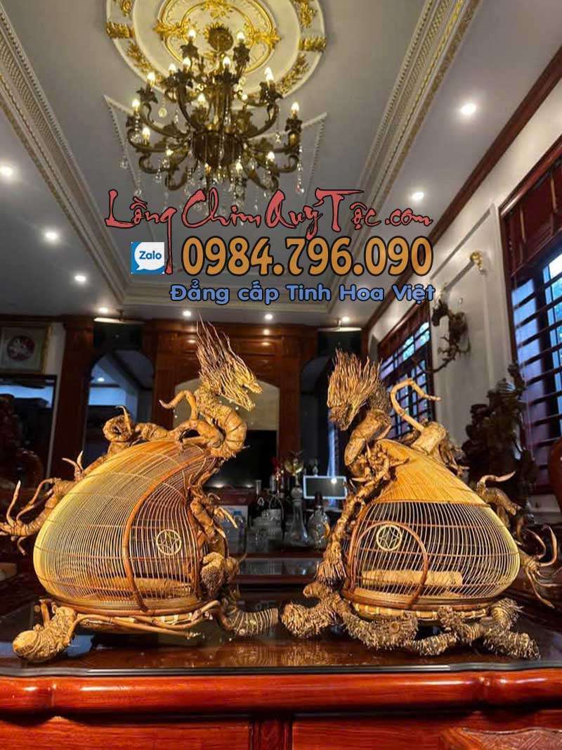 Bí quyết chọn lồng nuôi cu gáy đẹp bền và hợp phong thủy