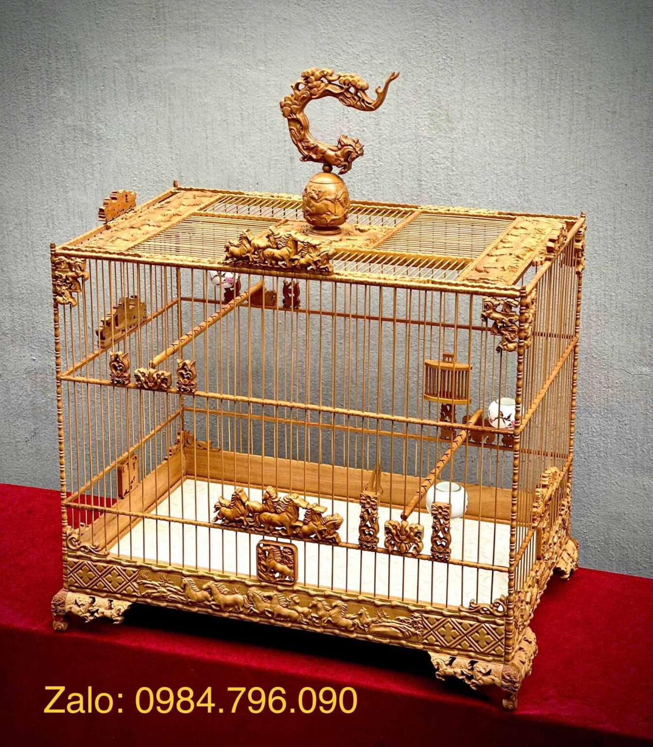 Mẹo sử dụng lồng lực cho chim giúp chim phát triển tốt