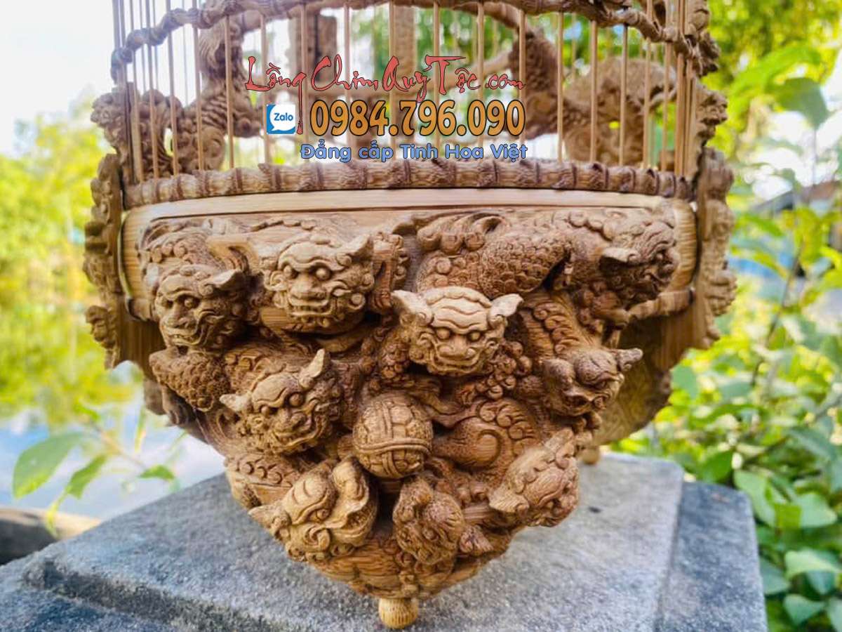 Lồng chim khuyên,bản tre già chạm tích Cửu Lân 4 z6889932350963 8b8e8692cf70cdba6dbc2c1da177bf39