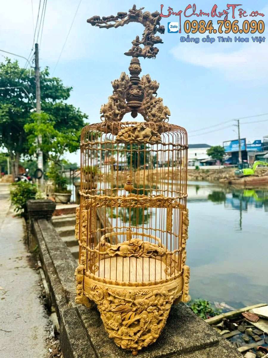 Cách bày trí lồng nuôi khuyên trong nhà hợp phong thủy
