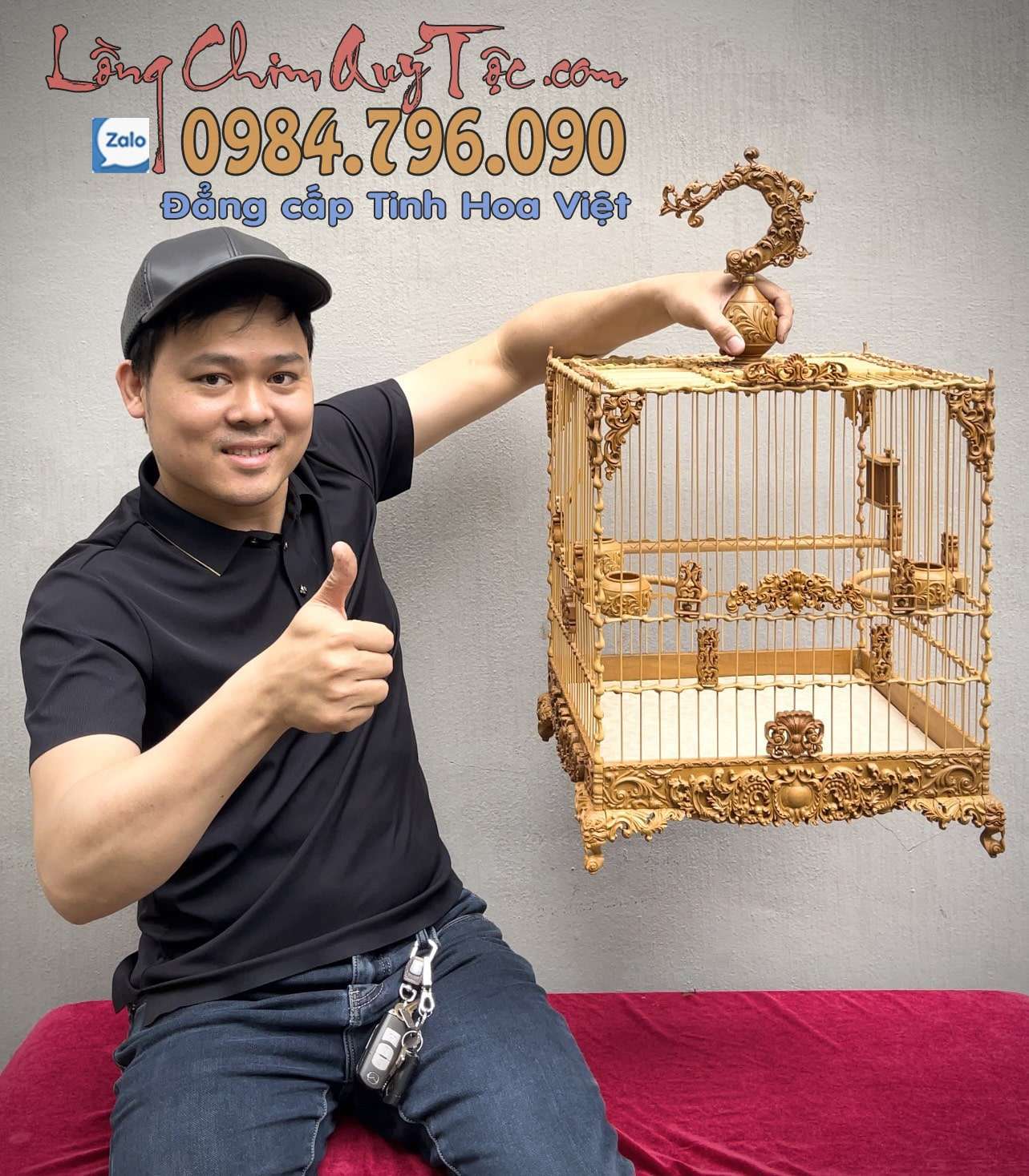 Nên dùng lồng chào mào thi đấu như thế nào để chim phát huy hết phong độ